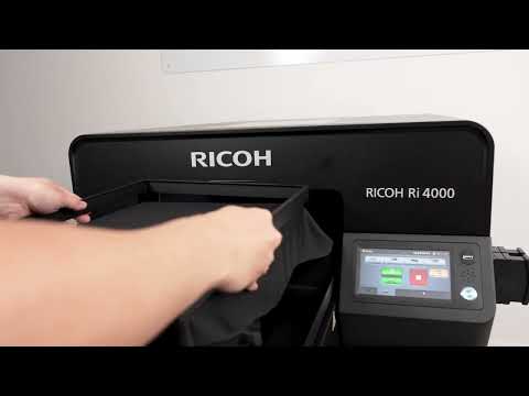 RICOH Ri 4000 DTG video