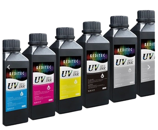 [DTF-KED-I-GU201CYL1] Keditec LED UV GU-201 (1 ltr) (Cyan)